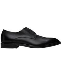 BOSS - Lace-Up Derby Shoes - Lyst