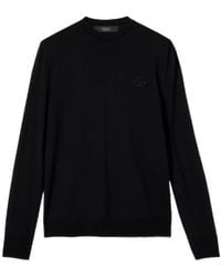 Gucci - Knit Wool Sweater With Embroidery - Lyst
