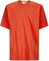 Comme des Garçons - Comme Des Garçons Shirt Reverse Logo Crew Neck T-Shirt - Lyst