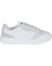 CASABLANCA - Textured Lace Low-Top Sneakers - Lyst