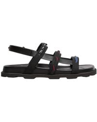 Moncler - Vera Isla Leather Sandals - Lyst