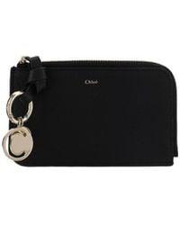 Chloé - Chloé Alphabet Zipped Cardholder - Lyst