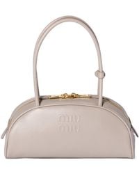 Miu Miu - Beau Leather Bag - Lyst
