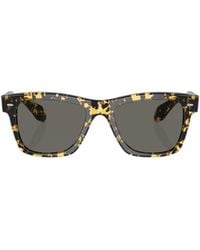 Oliver Peoples - N.04 Tortoiseshell-Effect Sunglasses - Lyst
