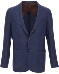 Barba Napoli - Lello Three-Button Blazer - Lyst