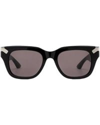McQueen - Eyewear Rectangle Frame Sunglasses - Lyst