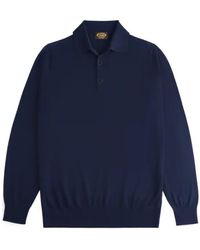 Tod's - Wool Polo Collar Knit Sweater - Lyst