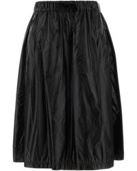 Herno - Laminar Elastic-Waist Skirt - Lyst