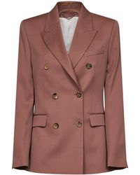 Golden Goose - Double Breasted Tailored Blazer - Lyst