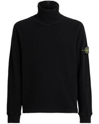 Stone Island - Crewneck Longsleeve Knit Sweater - Lyst