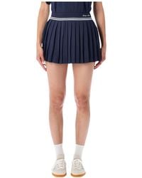 Sporty & Rich - Signature Logo Abigail Skirt - Lyst