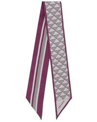 Prada - Pattern-Printed Scarf - Lyst