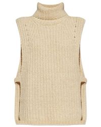 Isabel Marant - Turtleneck Ribbed Vest - Lyst