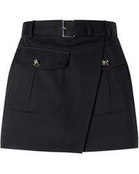 Proenza Schouler - Bruni Belted Shorts - Lyst