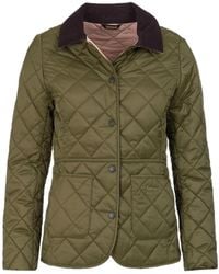 Barbour - Deveron Quilted Buttoned Jacket - Lyst