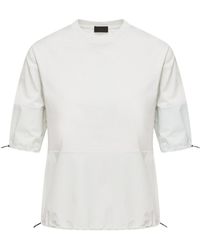 Moncler - Cotton Ripstop T-Shirt - Lyst