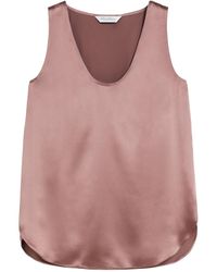 Max Mara - Filly V-Neck Sleeveless Top - Lyst