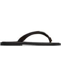 AURALEE - Flat Flip-Flops - Lyst
