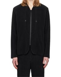 Homme Plissé Issey Miyake - Quarry Zipped Jacket - Lyst