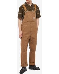Carhartt - Logo-Patch Straight-Leg Dungarees - Lyst