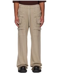 Rick Owens - Creatch Wide Cargo Drawstring Pants - Lyst