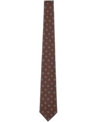 Kiton - Micro Floral Seven-Fold Tie - Lyst