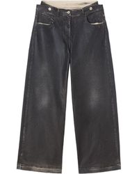 The Attico - Belt-Loop Jeans - Lyst