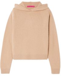 The Elder Statesman - Cashmere Cropped Hoodie - Lyst