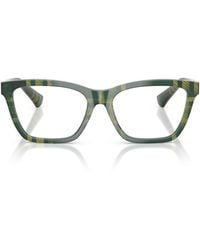 Burberry - Eyewear Rectangle Frame Glasses - Lyst