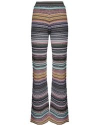 Missoni - Straight Long Pants With Stripes - Lyst