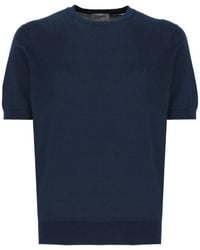John Smedley - Kempton Crew-Neck T-Shirt - Lyst