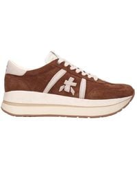 Premiata - Lace-Up Low-Top Sneakers - Lyst