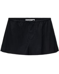 Alexander Wang - Drawstring-Waist Shorts - Lyst