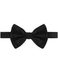 Giorgio Armani - Oversize Bow Satin Tie - Lyst