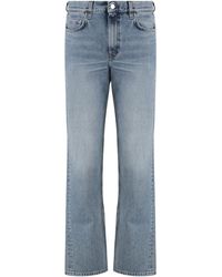 TOTEME - Jeans 5-Pocket Straight-Leg Cotton Straight Trousers - Lyst