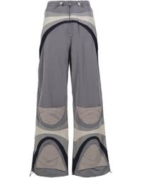 ERL - Patterned Wide-Leg Pants - Lyst