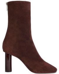 Paris Texas - Alice 85 Suede Ankle Boots - Lyst