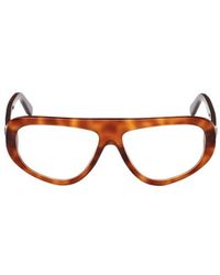 Moncler - Eyewear Geometric Frame Glasses - Lyst