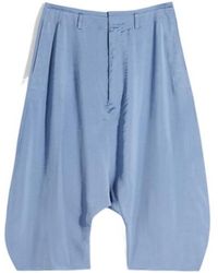 Lemaire - Pleated Dropped Bermuda Shorts - Lyst