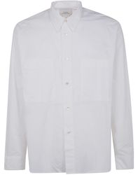 Studio Nicholson - Salin Long Sleeved Buttoned Shirt - Lyst