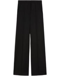 Max Mara - High-Waist Wide-Leg Trousers - Lyst