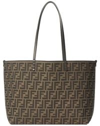 Fendi - Medium Roll Reversible Tote Bag - Lyst