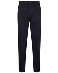 Peserico - Button-Fastening Cotton Chino Trousers - Lyst