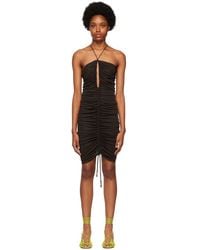 Bottega Veneta - Lightweight Viscose Neck Knitted Dress - Lyst