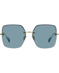 Jimmy Choo - Tavis Oversize-Frame Sunglasses - Lyst