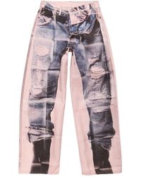 Acne Studios - Trompe-L'Œil Jeans - Lyst