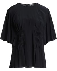 Chloé - Solid-Color Short-Sleeved Top - Lyst
