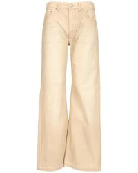 Acne Studios - Wide Leg Jeans Trousers - Lyst