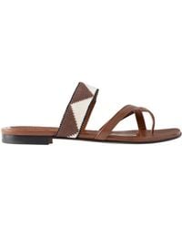 Manolo Blahnik - Wavy Pattern Flat Shoes - Lyst