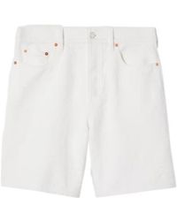 Gucci - Bermuda Gg Jacquard Denim Shorts - Lyst